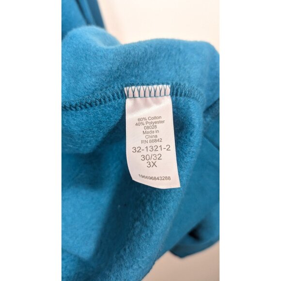 Woman Within Blue 3X Cardigan Button Down Winter Warm - Picture 6 of 10